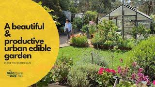 A highly productive suburban organic vegetable garden  Behind the Garden Gate