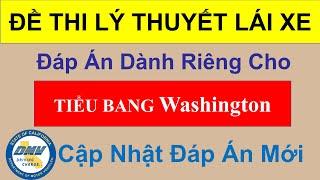 2025. Washington. Đề Thi Lái Xe Tiểu Bang Washington. #dmv  #cuocsongmy #learningtogether