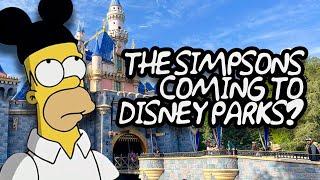 The Simpsons Coming to Disney Parks, Free Dining Offer Returning to Walt Disney World