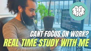 2 Hour FOCUSED Study with me | Trainee Doctor in Psychology | Background Music