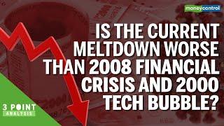 A comparison of the 2000 tech bubble, the financial crisis of 2008 and the 2020 coronavirus crash