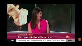 Unos minutos con Cristina Hoyos