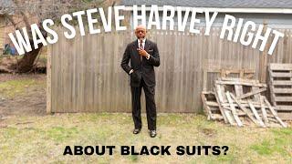My First BLACK SUIT. Was it a Mistake?