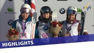 Jaelin Kauf bests rivals in 1st moguls event at Thaiwoo | Highlights