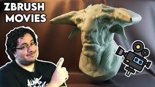 How to Record Sculpting Process in ZBrush for Videos and SHORTS