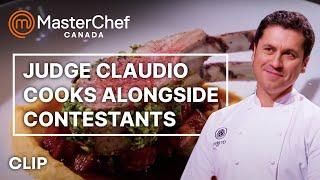 Claudio's Lamb Dish Tasting | MasterChef Canada | MasterChef World