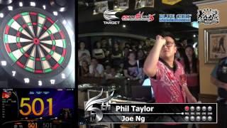 “Phil Taylor” & “Joe Ng” Phoenix HK Darts Exhibition