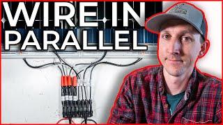 How to Wire Solar Panels in Parallel for your DIY Camper Solar Install