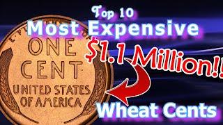 Top 10 Most Expensive Lincoln Wheat Pennies Ever Sold