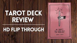 OK Tarot Cards | The Simple Deck for Everyone | Tarot Deck Review and Flip Through