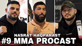 Nasrat Haqparast - über Begegnung mit Ferguson, Gaethje, letzte K.O Niederlage uvm. | MMA PROCAST #9