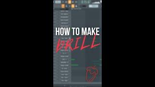 How to make a good drill beat #shorts #producer #flstudio #flstudiotutorials