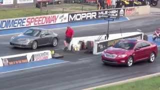 2013 Ford Taurus SHO vs Porsche Carrera