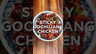 The best way to treat yourself is Sticky Gochujang Chicken  #food #cooking #recipe #shorts