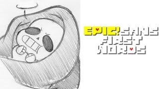 Epic!Sans First Word [Epictale Comic Dub]