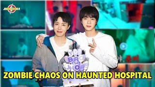 Zombie Chaos in “Run Jin”: Jin & J-Hope Take On a Haunted Hospital!