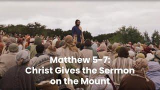 Teaching With The Chosen: Jesus Teaches the Sermon on the Mount, Matthew 5-7