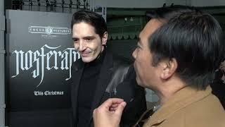 David Dastmalchian Carpet Interview at Nosferatu Premiere