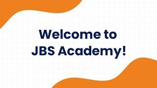 Welcome to JBS Academy You Tube Channel explore the Logistics Domain with Experts