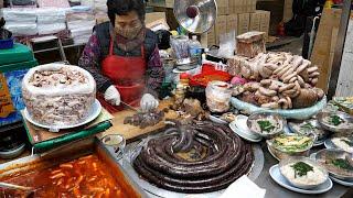 암뽕순대 할머니 최신근황, 순대맛집, 서문시장 / Blood sausage Sundae, Pork Intestine / korean street food