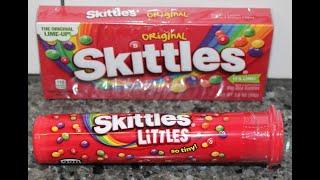 Original Skittles and Skittles Littles Comparison & Review