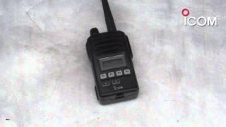 Narrowband Now with Icom's Waterproof F50V Radio/Pager from Icom