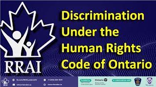 Discrimination Under the Human Rights Code of Ontario