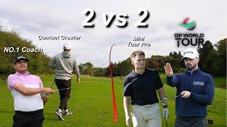 TOUR PRO's VS Content Creator & NO.1 UK Coach **Match Turns Heated**