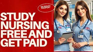 Study Nursing for Free & Get Paid! #nursing #nursingstudent #overseasnurses #students #study