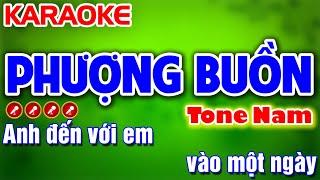 Phượng Buồn Karaoke Nhạc Sống Tone Nam ( F ) - Tình Trần Organ