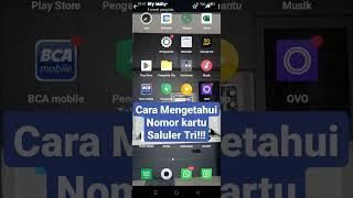 Cara Melihat Nomor Kartu Saluler TRi!!! #caramelihatkartunomor tri