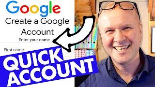 Make a Google Account on your PHONE - FAST AND EASY!