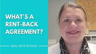 What's a Rent-Back Agreement?