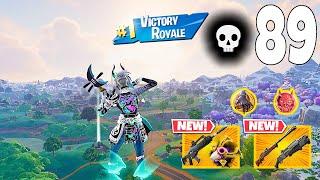 89 Elimination Solo Vs Squads "Zero Build" Gameplay Wins (Fortnite chapter 6 PC)