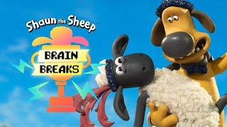 NEW  Dance and Freeze (round 2)  Shaun the Sheep - Brain Break  For Kids