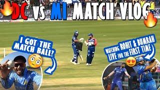 Watching Rohit Sharma & Bumrah Live For The First Time  || WITNESSED DC'S HIGHEST EVER IPL SCORE 