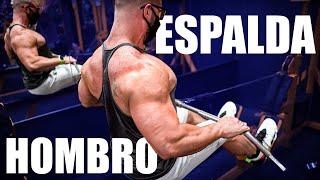 Rutina de ESPALDA Y HOMBROS CANDELA (SABADO) - gymtopz