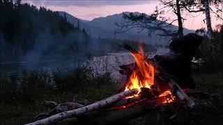 Listen to silence. Fire. Relaxing Nature Sounds For Sleeping and Relaxing