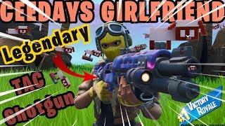 TAC on CRACK Ceedays Girlfriend tries to win with the NEW Tactical Shotgun! TAC on CRAC