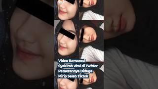 Video bernarasi Syakirah viral di Twitter