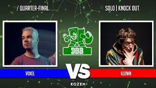 Voxel VS Klown | Top 8 - Dutch Beatbox Battle 2022