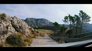 Drive to Biokovo skywalk from Podgora - Croatia 2021