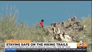 Here are the Phoenix hiking spots with the most calls for help