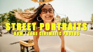 How I Take Cinematic Photos | New York Street Portrait Photography