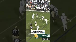 Shedeur Sanders Last Second TD Forces Overtime vs Baylor 