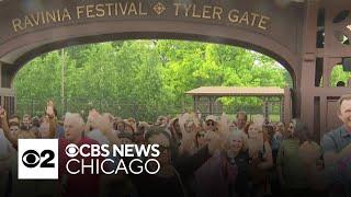 Gates open at Ravinia in Chicago's north suburbs amid cicada noise