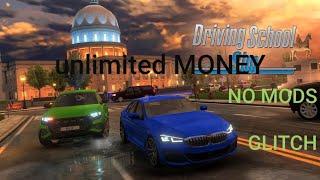 HOW TO EARN UNLIMITED MONEY IN DRIVING SCHOOL SIM.(NO MODS/NO HACK)GLITCH