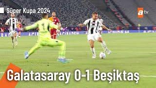 Beşiktaş Ciro Immobile ile ilk dakikada golü buldu! - Süper Kupa 2024 Galatasaray- Beşiktaş Maçı