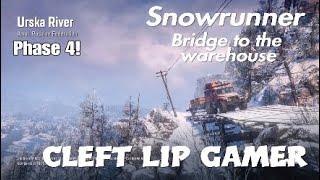 Snowrunner - Phase 4 - Urska River Tasks - Bridge to the warehouse - PS4