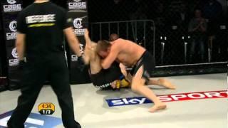 Cage Warriors 46: Pavel Kusch defeats Alexander Starikov by omoplata - Kiev, Ukraine